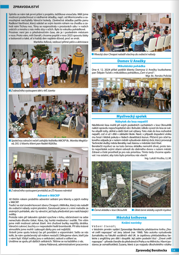 Zpravodaj Benátecka 1/2025