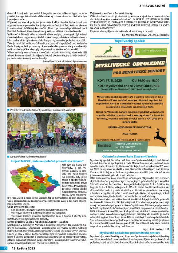 Zpravodaj Benátecka 5/2025