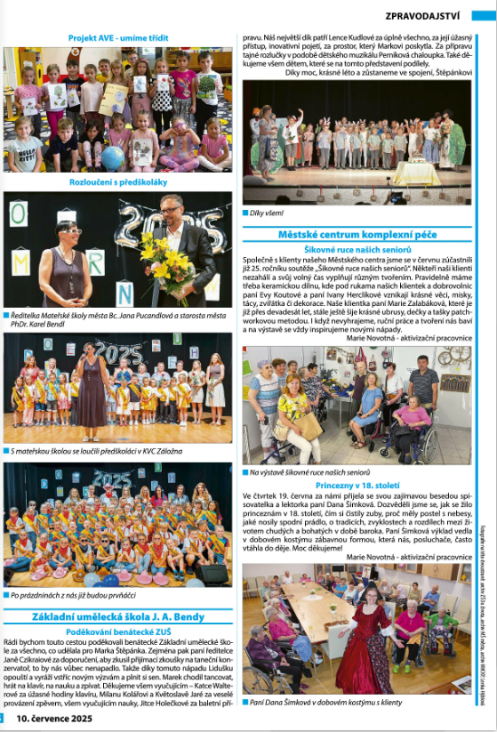 Zpravodaj Benátecka 7/2025