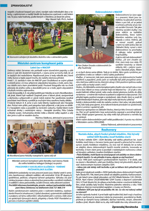 Zpravodaj Benátecka 9/2025