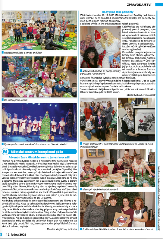 Zpravodaj Benátecka 1/2026