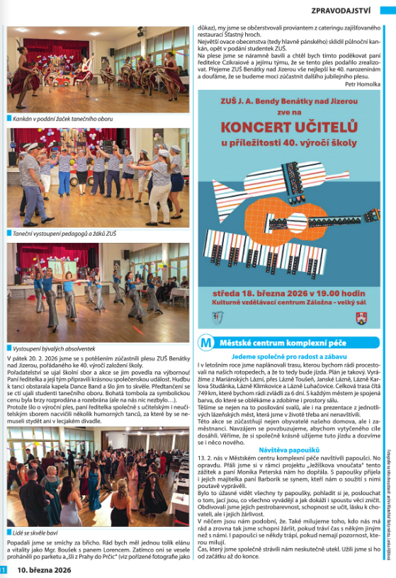 Zpravodaj Benátecka 3/2026