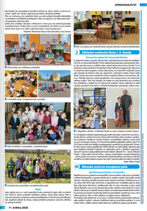 Zpravodaj Benátecka 5/2026